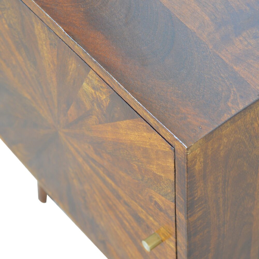 Chestnut Sunrise Cabinet for resell